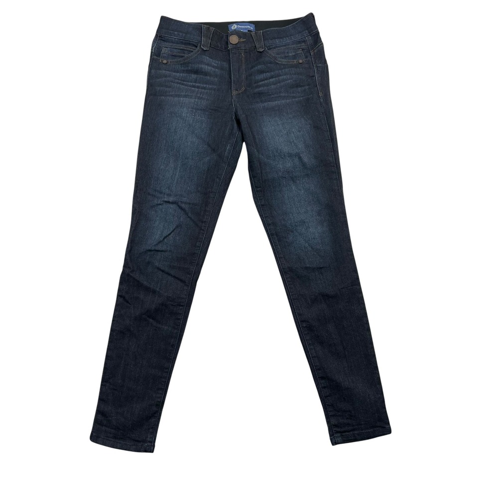 Democracy Ab'solution Jeans Women 8 Dark Wash Indigo Skinny Stretch Denim